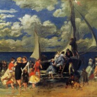 The Return of the Boating Party (1862)