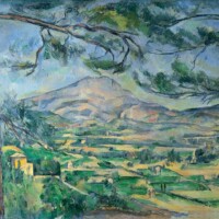 Mont Sainte-Victoire with Large Pine (1904–1906)